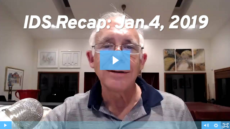 IDS Recap for January 4th, 2019